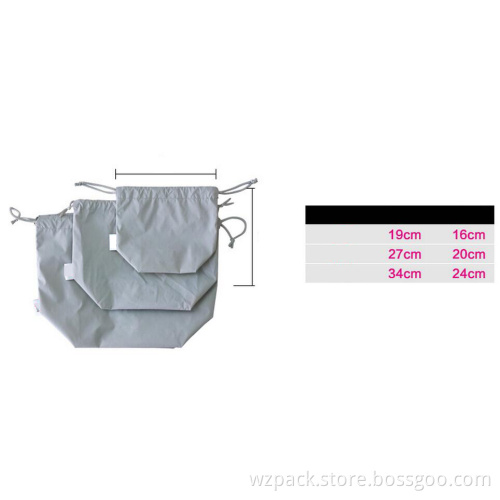 2016 OEM draw string cosmetic bag storage bag